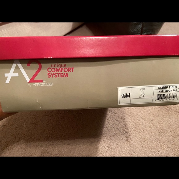 Aerosol comfort fit mid calf boot. 3” heel. Like new! - Picture 2 of 5